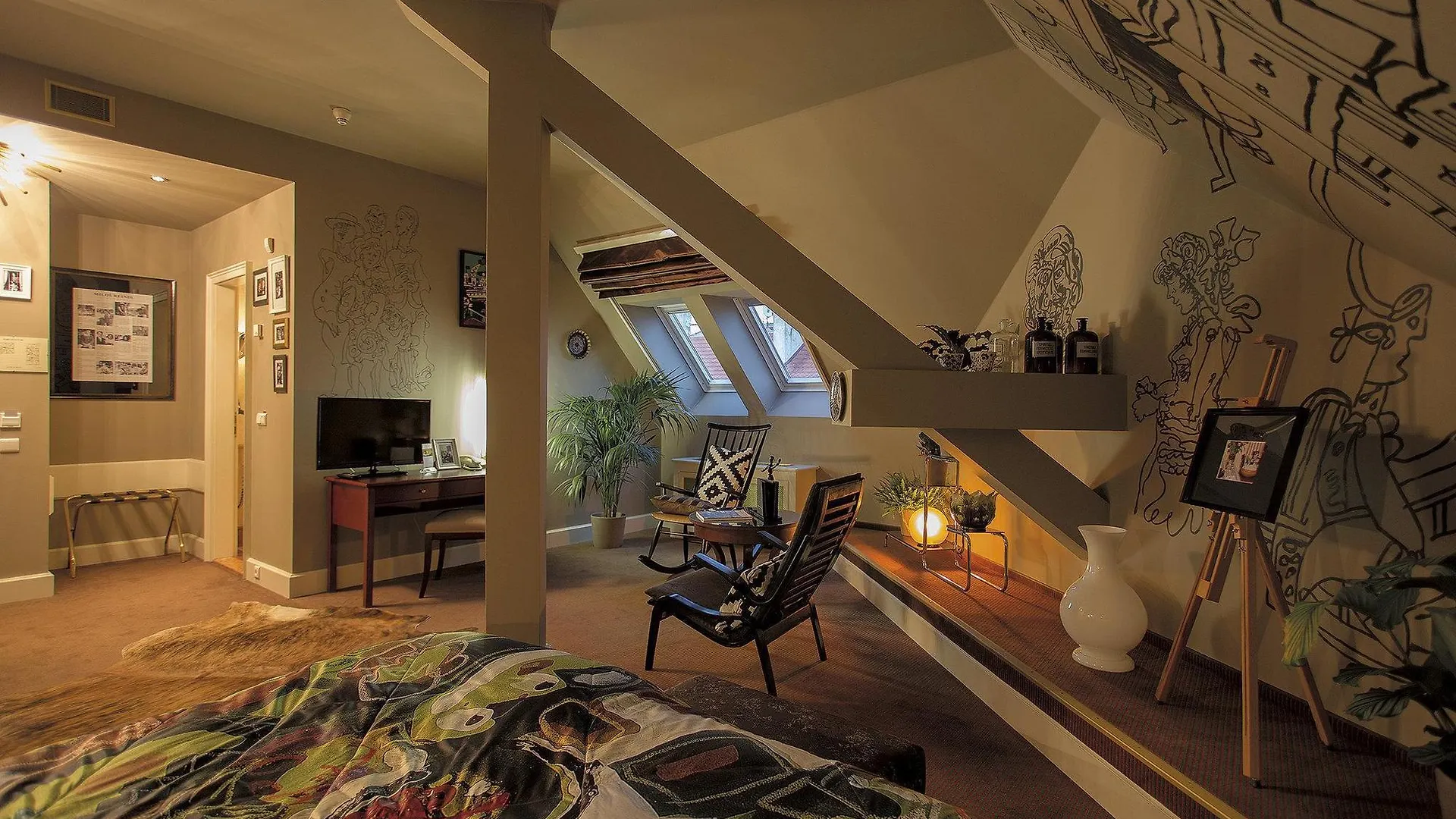 Le Palais Art Hotel Prága Csehország